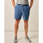 Johnnie-O Men's 7-Inch Jumpin Ribbed Knit Performance Shorts - Lake