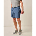 Johnnie-O Men's 7-Inch Jumpin Ribbed Knit Performance Shorts - Lake