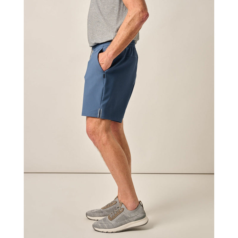 Johnnie-O Men's 7-Inch Jumpin Ribbed Knit Performance Shorts - Lake