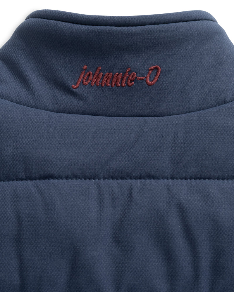 Johnnie-O Fairhaven Quilted Zip Vest - Navy - FINAL SALE