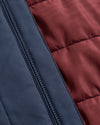 Johnnie-O Fairhaven Quilted Zip Vest - Navy - FINAL SALE
