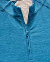 Johnnie-O Freeborne Performance 1/4 Zip Pullover Sweater - Barrels Blue