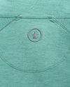 Johnnie-O Freeborne Performance 1/4 Zip Pullover Sweater - Green Grass