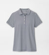 Peter Millar Women's Jubilee Short Sleeve Button  Polo Shirt - Navy*