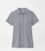 Peter Millar Women's Jubilee Short Sleeve Button  Polo Shirt - Navy*