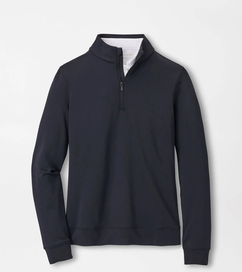 Peter Millar Women's Perth Essential Performance Quarter-Zip Pullover Sweater - Black*