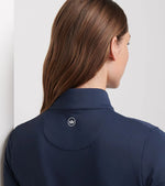 Peter Millar Women's Perth Essential Performance Quarter-Zip Pullover Sweater - Navy*