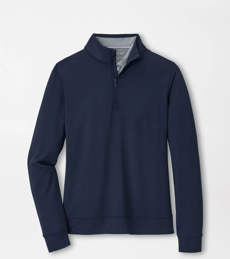 Peter Millar Women's Perth Essential Performance Quarter-Zip Pullover Sweater - Navy*
