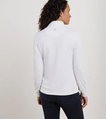 Peter Millar Women's Perth Essential Performance Quarter-Zip Pullover Sweater - White*