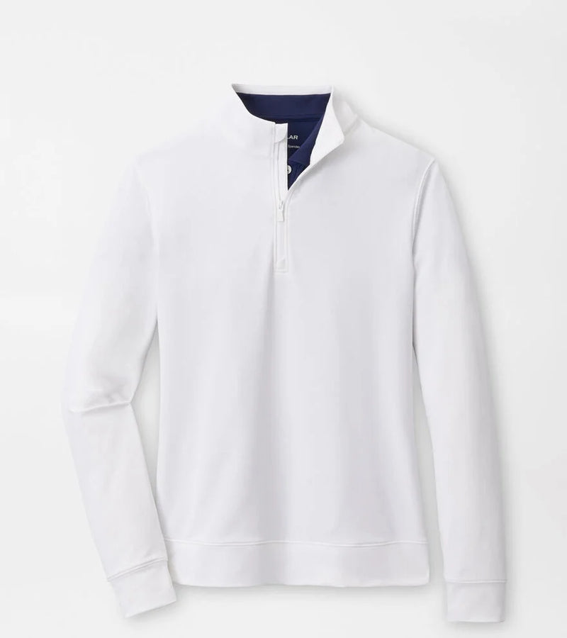 Peter Millar Women's Perth Essential Performance Quarter-Zip Pullover Sweater - White*