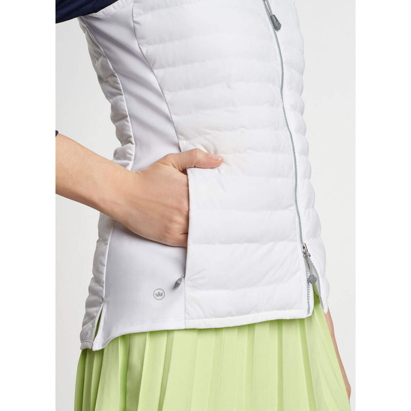 Peter Millar Women's Fuse Hybrid Vest - White
