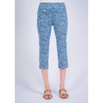 Lisette L Montreal Pebble Slim Ankle Capri - Multi - FINAL SALE