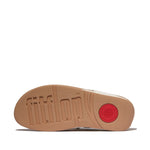 FitFlop Lulu Glitz Bow Leather Sandals - Paris Beige