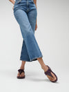 FitFlop Lulu Glitz Bow Leather Sandals - Plumberry