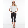 SlimSation 21-Inch Capri  Pants - Black