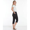SlimSation 21-Inch Capri  Pants - Black