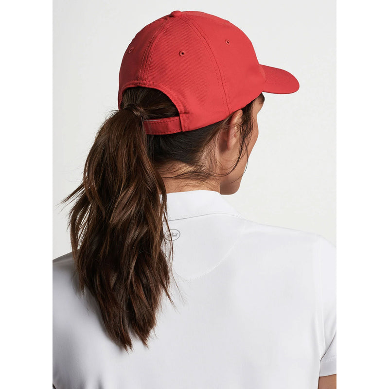 Peter Millar Crown Seal Performance Hat - Cape Red