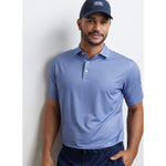 Peter Millar Men's Abbott Performance Jersey Polo Shirt - White