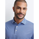 Peter Millar Men's Abbott Performance Jersey Polo Shirt - White