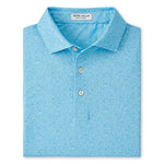 Peter Millar Men's Chambers Performance Jersey Polo Shirt - Seaport Blue