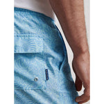 Peter Millar 7-Inch Men's Tropics Swim Trunks - Cabana Blue