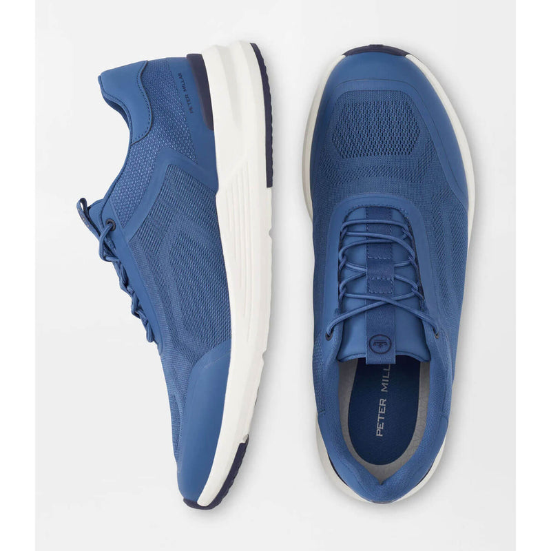 Peter Millar Men's Camberfly Sneakers - Ocean Blue