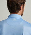 Peter Millar Men's Shake It Up Performance Jersey Polo Shirt - Cottage Blue