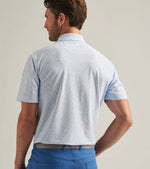 Peter Millar Men's Casa Nova Performance Mesh Polo Shirt - White
