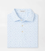 Peter Millar Men's Casa Nova Performance Mesh Polo Shirt - White