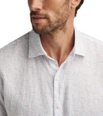 Peter Millar Men's Soiree Linen Sport Shirt - Multi