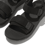 FitFlop Neo D Hyker Sandals - All Black