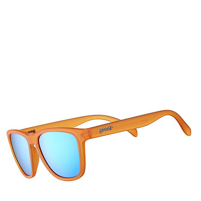 Goodr Donkey Goggles Sunglasses - Orange/Blue