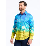 Robert Graham X Superman Up Up Away Classic Fit Sport Shirt - Multi