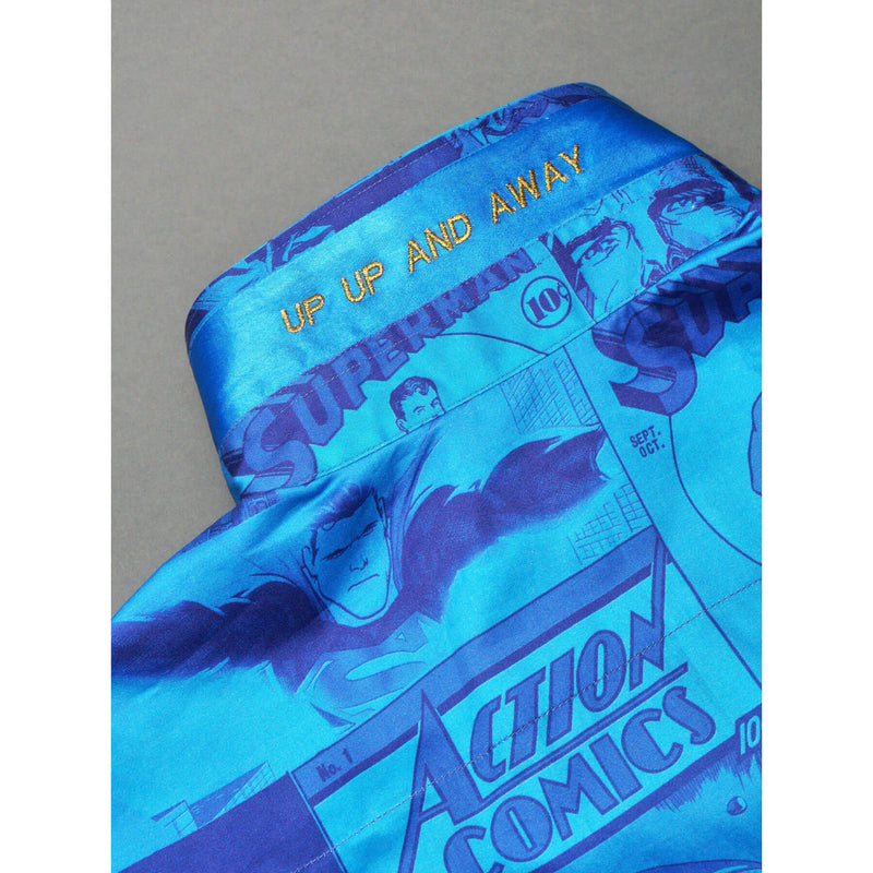 Robert Graham X Superman Up Up Away Classic Fit Sport Shirt - Multi