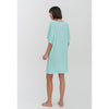 Pitusa Mini Pima Abaya Tunic Cover Up - Turquoise