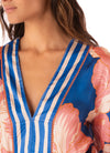 Maaji Magnolia Mirage Enjoyable Dress Cover Up - Bright Blue