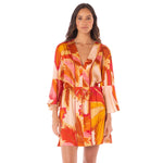 Maaji Jungle Palm Enjoyable Dress Cover Up - Red
