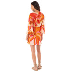 Maaji Jungle Palm Enjoyable Dress Cover Up - Red