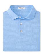 Peter Millar Men's Shake It Up Performance Jersey Polo Shirt - Cottage Blue