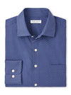 Peter Millar Men's Winnipeg Performance Poplin Sport Shirt - Azurite