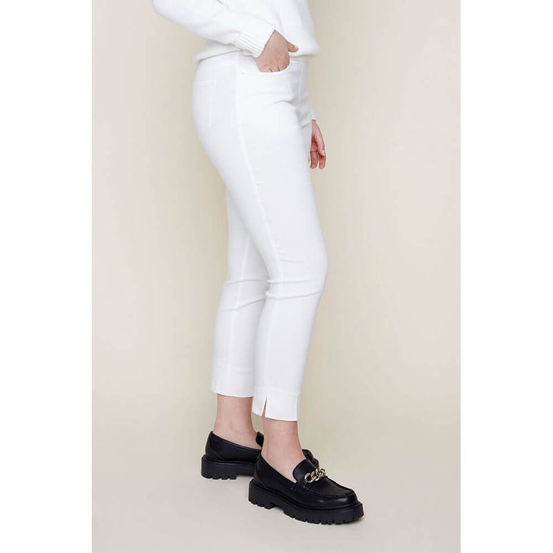 Renuar Woven Pant - Creme - FINAL SALE