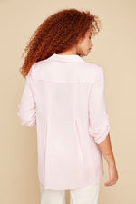 Renuar Airflow Long Sleeve Blouse - Ballerina