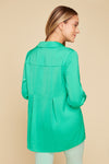 Renuar Airflow Long Sleeve Blouse - Jade