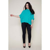Renuar Knit Sweater - Peacock - FINAL SALE