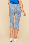 Renuar 21-Inch Pull On Capri - New Midnight Combo - FINAL SALE
