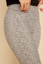 Renuar 21-Inch Pull On Capri - Oyster Combo - FINAL SALE