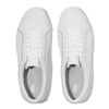 FitFlop Rally Crystal Trim Leather Sneakers - Urban White