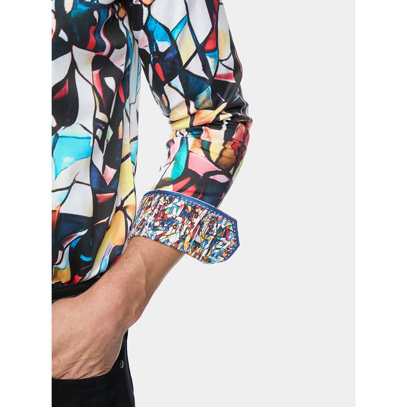 Robert Graham Mosaic Mixer Classic Fit Sport Shirt - Multi - FINAL SALE
