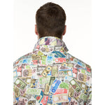 Robert Graham The Heist Short Sleeve Classic Fit Sport Shirt - Multi - FINAL SALE