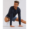 Rhone Men's Reign Long Sleeve Trim Fit T-Shirt - True Navy